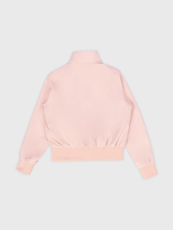 Pink zip sweatshirt  - 4