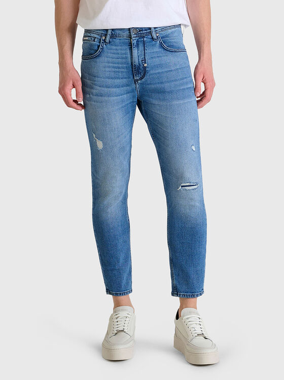 KARL ripped skinny jeans - 1