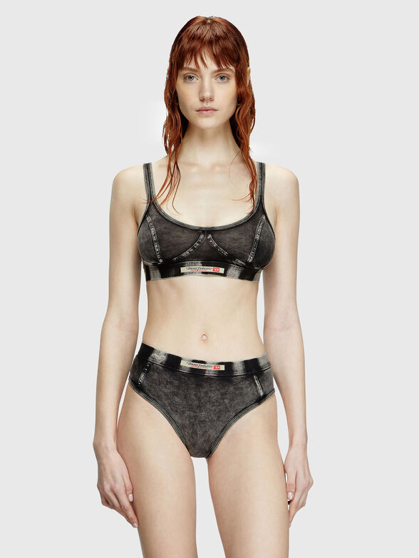 KASSIE-DNM bra with logo - 1