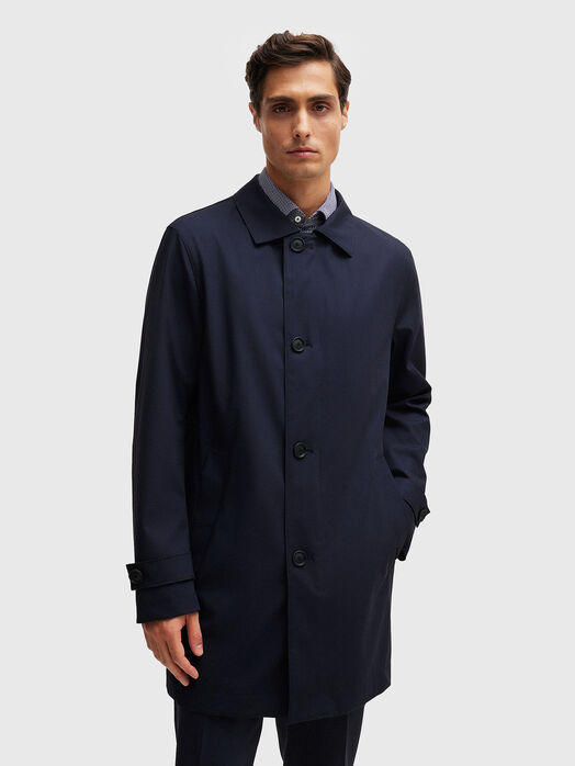 Wool blend coat