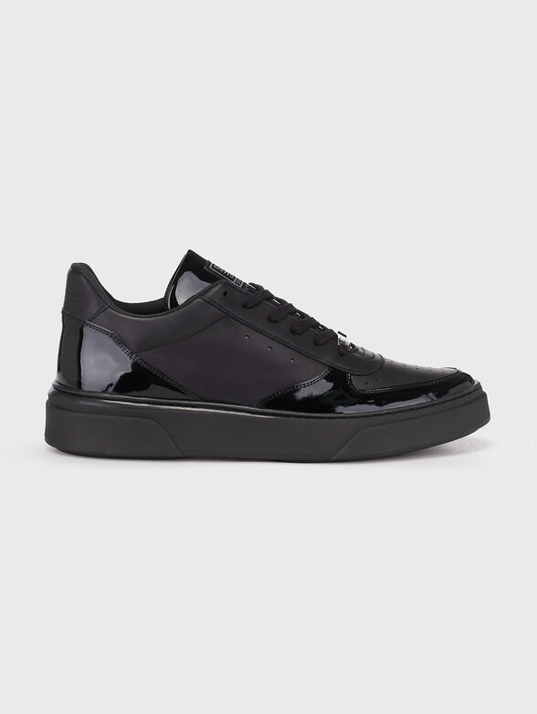 BRENT black sneakers - 1