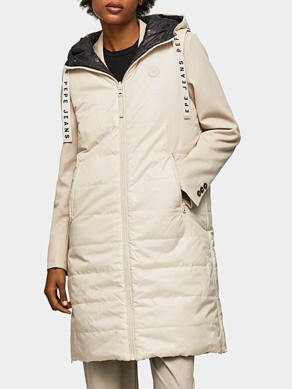 ROSEN vest in ecru color - 1