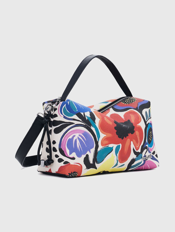 BERGAMO bag with floral motifs - 3