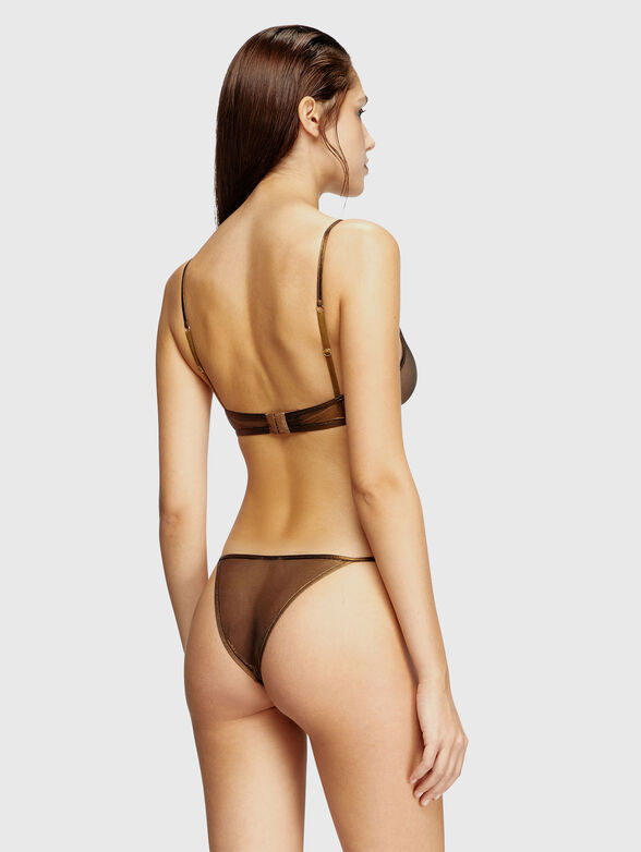 LUNA-GFT bra with triangle cups in black color - 3