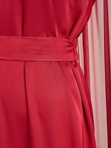 Dress with cape - 3