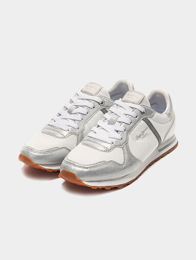 VERONA W MIX Silver sneakers - 4