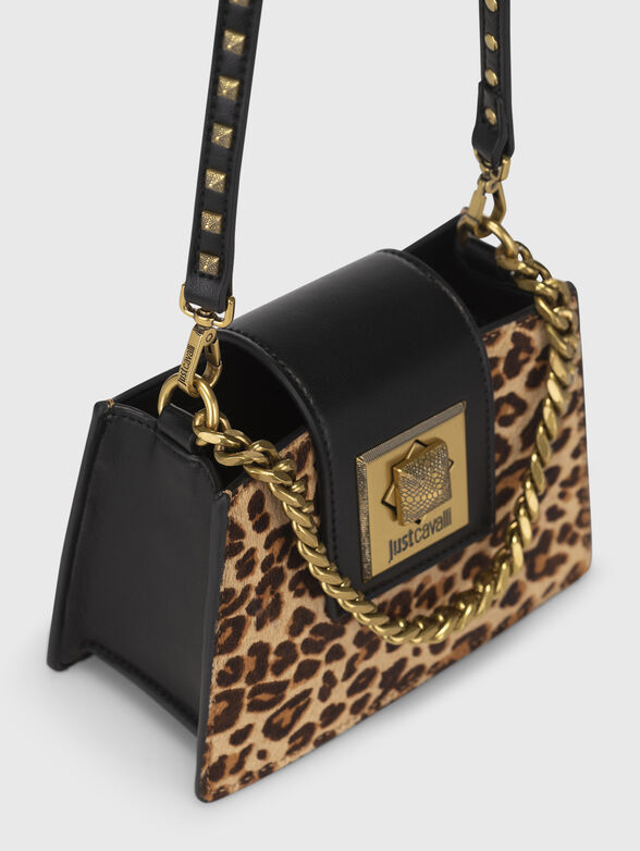 Crossbody bag with animal print - 5