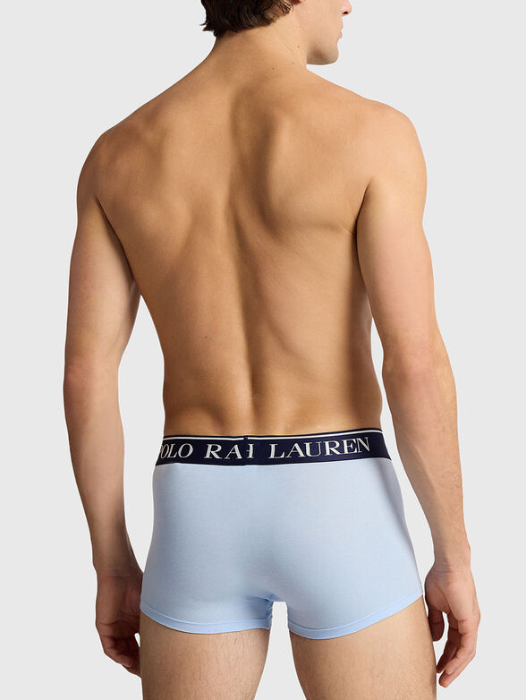 Light blue boxers with Polo Bear print - 1