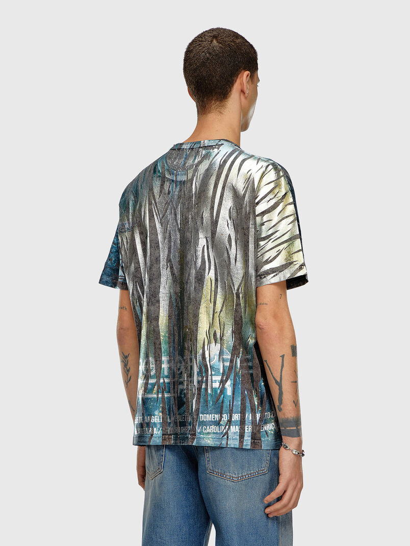 T-BORD-Q1 T-shirt with multicolour print - 3