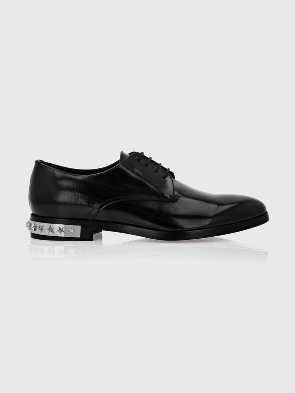 STARS derby shoes with accent heel - 0