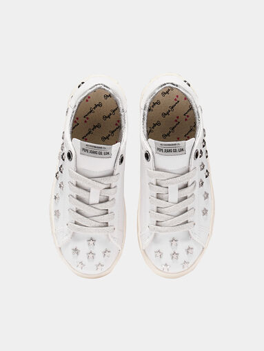 PORTOBELLO sneakers with appliqued stars - 5