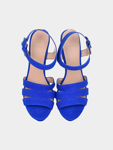 LYLAH sandals in blue - 5