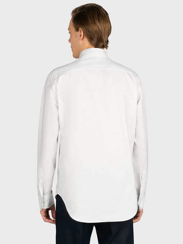 White shirt with hidden fastening - 2