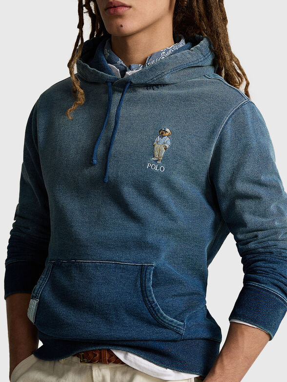 Polo shirt with gradient effect and embroidery - 4