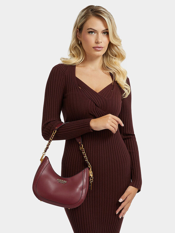 ABEY small hobo bag with logo accent - 2