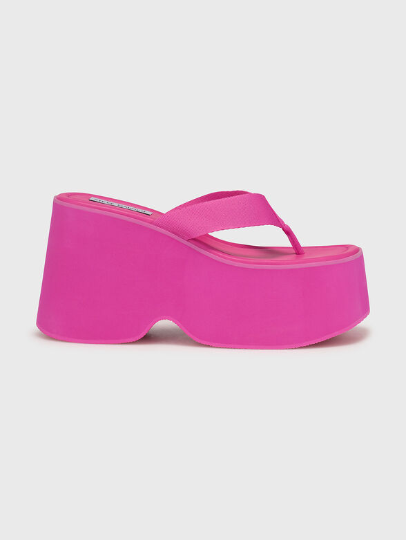 GWEN sandals in fucsia color - 1