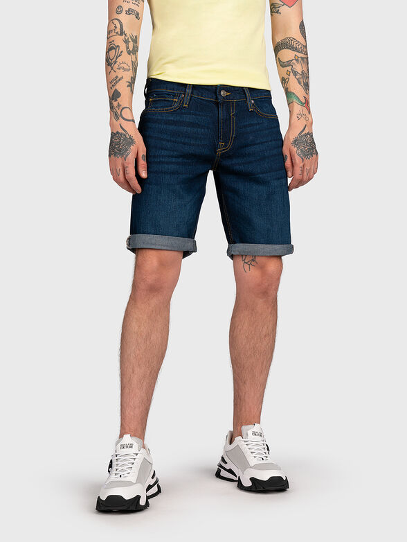 SONNY dark blue denim shorts - 1