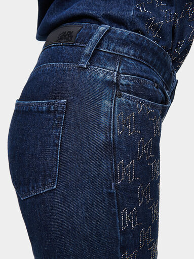 Jeans with rhinestones - 3
