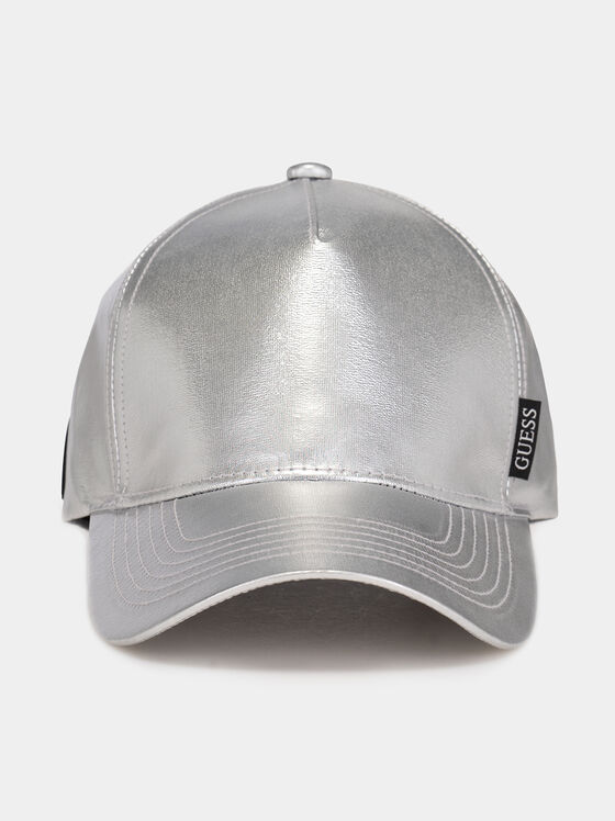 Baseball cap in silver color ANGELIQUE - 1