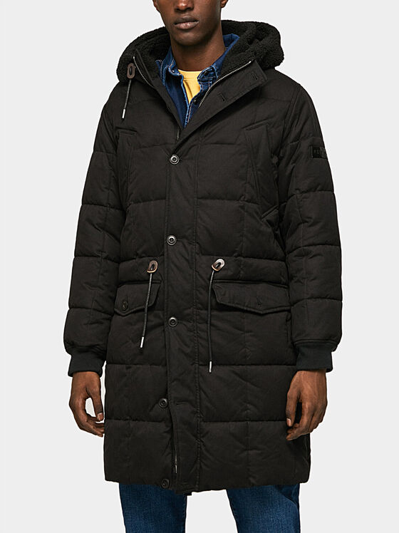JADEN black padded jacket - 1