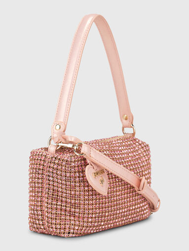 Crystal bag in pink  - 4