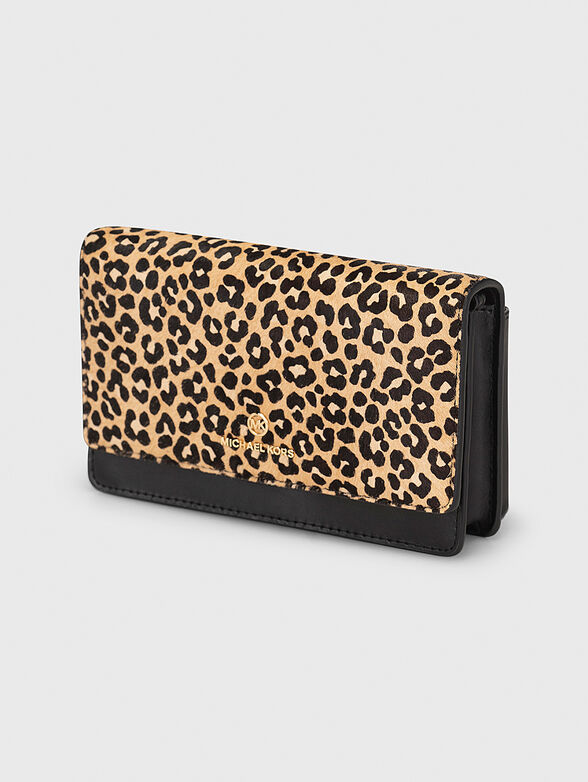 Crossbody bag with animal print - 5