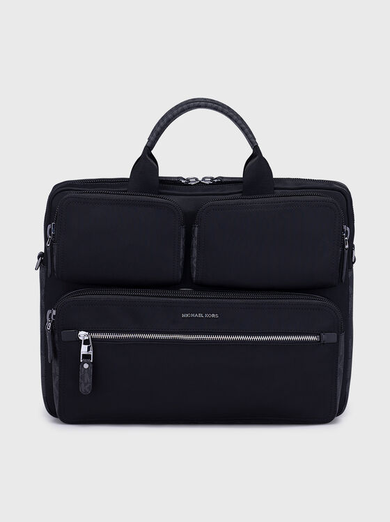 Laptop bag with pockets and long handle - 1