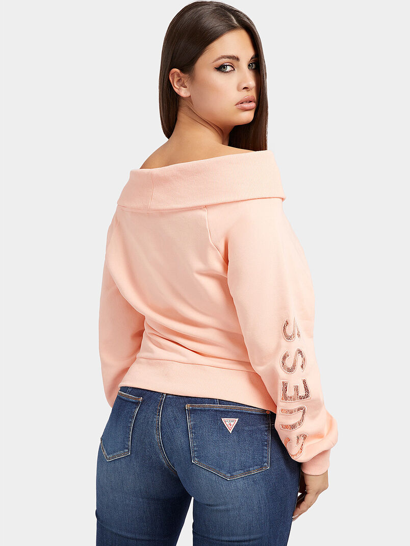 MARINDA sweatshirt with logo accents - 3