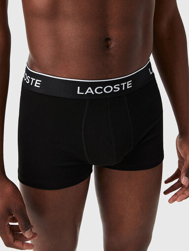Set of three pairs of boxers in black colour - 5