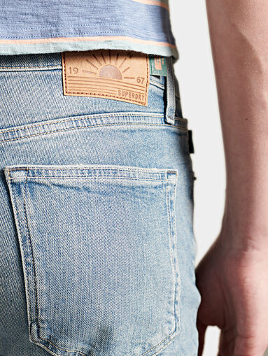 Denim shorts - 4