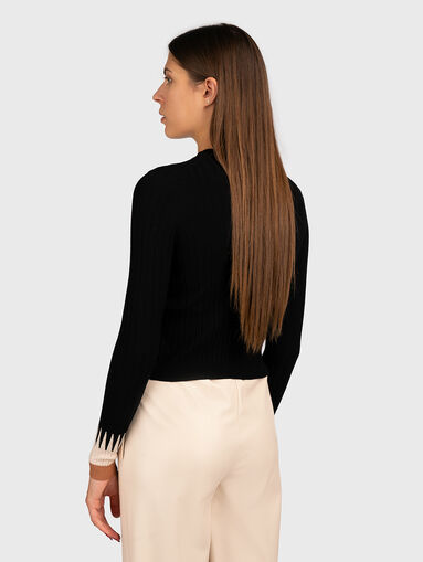 Wool blend cropped cardigan - 2