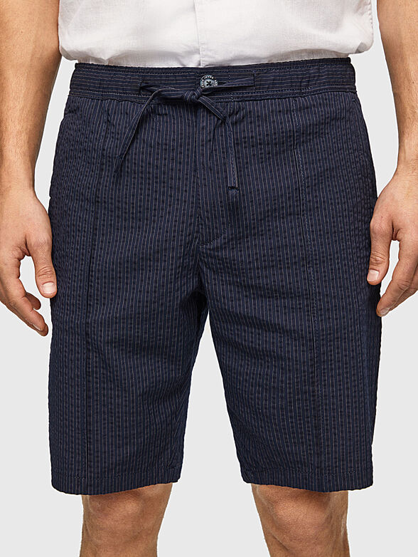 CASTLE striped shorts - 2