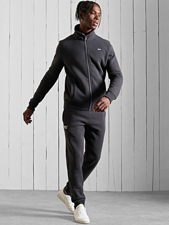 Sweatshirt with logo embroidery - 5