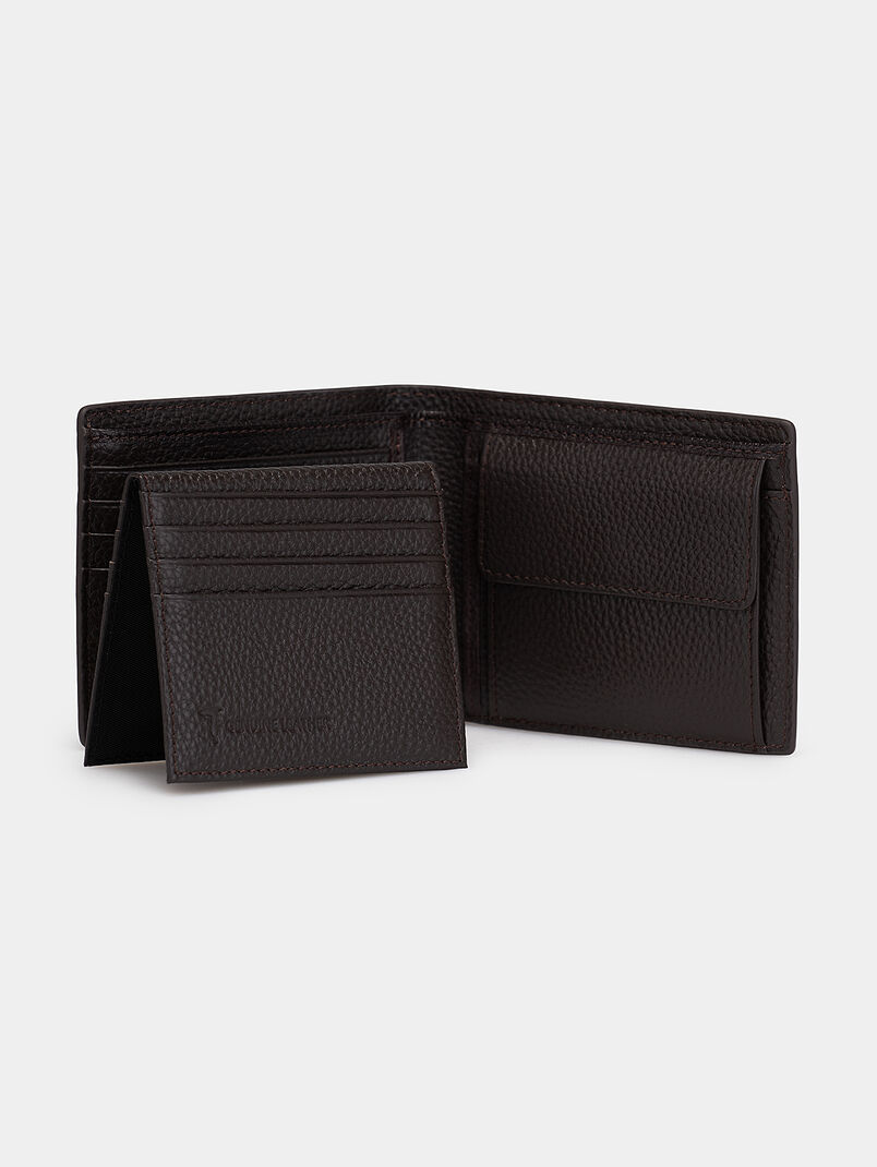 Genuine leather wallet with card holder - 3
