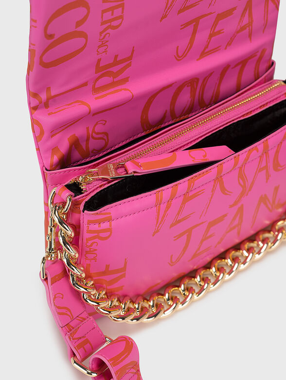 Black bag with logo motifs - 4