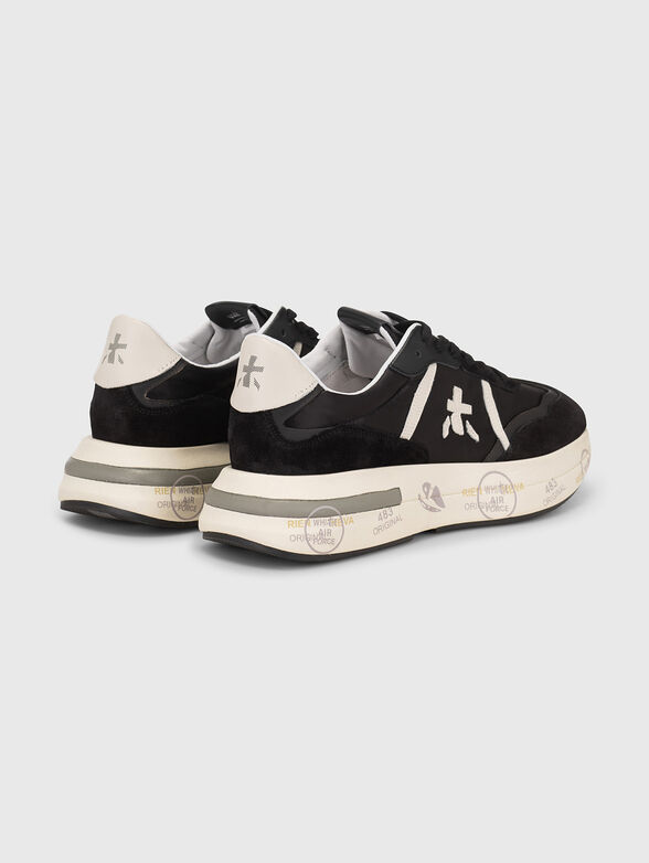CASSIE sports shoes with contrast logo detail - 3
