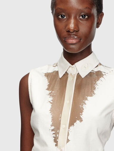 C-GISELD sleeveless shirt - 5