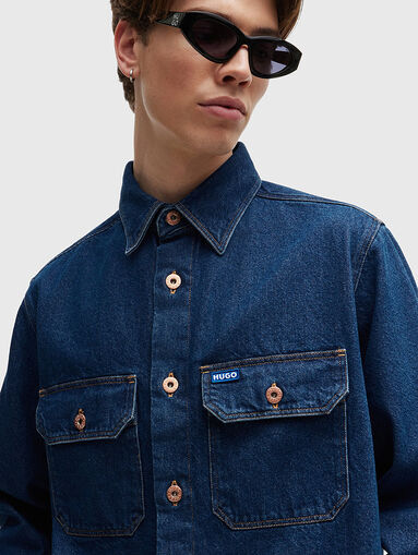 EBOLT denim Shirt - 5