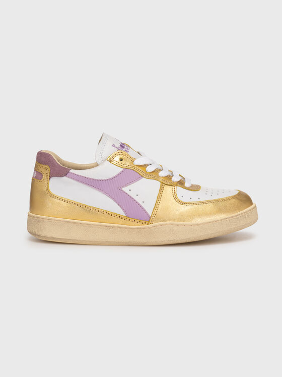 Αθλητικά παπούτσια MI BASKET LOW METALLIC DIRTY - 1