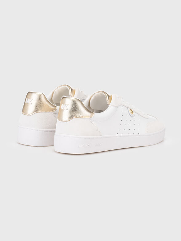 SCOTTY  lace up sneakers in leather - 2
