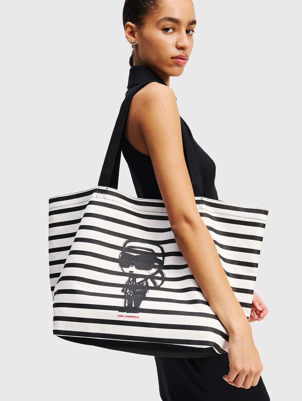 Big bag with accent logo print - 1