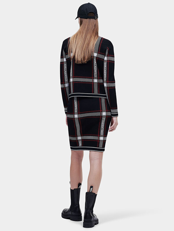 Check cardigan - 2