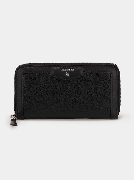 BKEEP black purse with zip - 1
