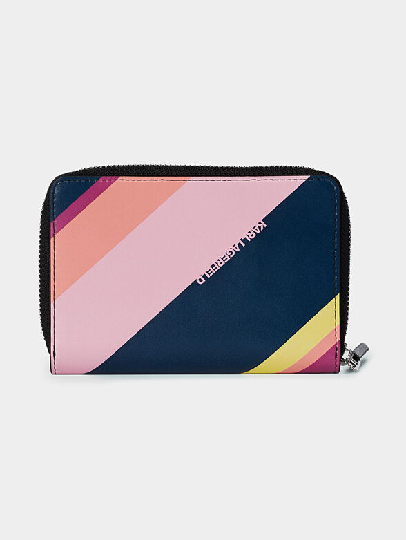 K/KARL SEVEN Wallet with striped print - 4
