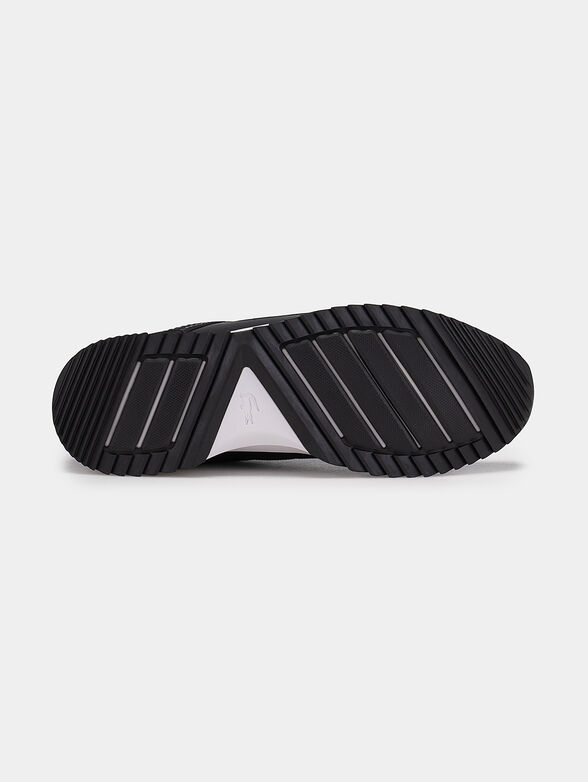 Black sneakers with logo detail - 5