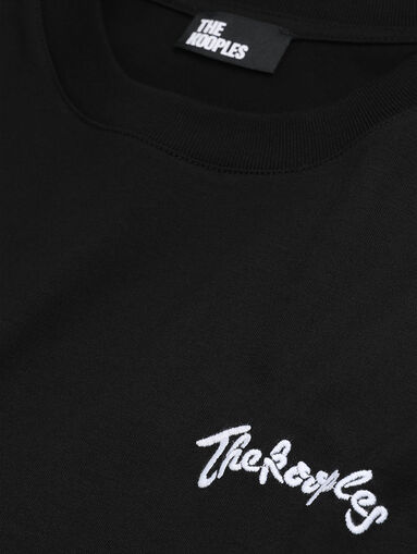 T-shirt with accent embroidery on the back - 5