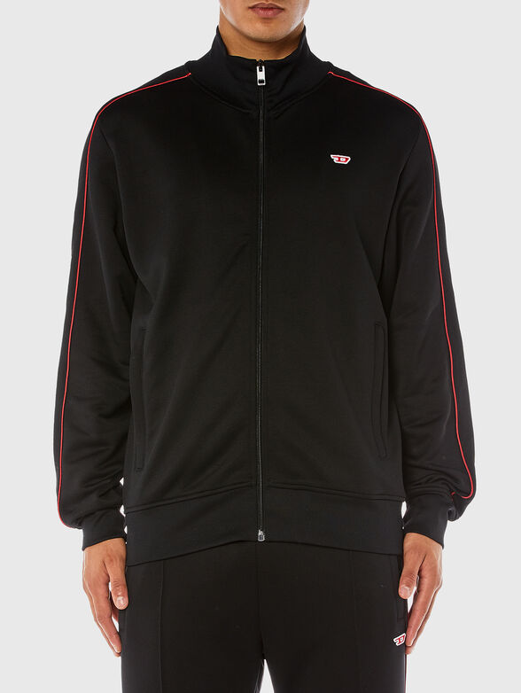 S-LOCK-D sweatshirt with contrasting stripes - 1