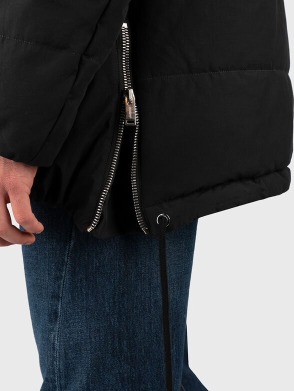 Black jacket with hood - 5