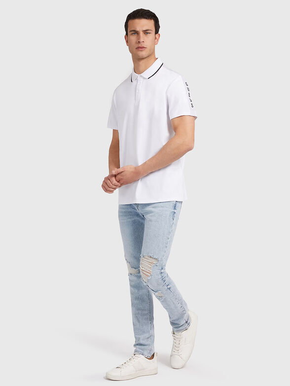 Polo shirt in black color - 2