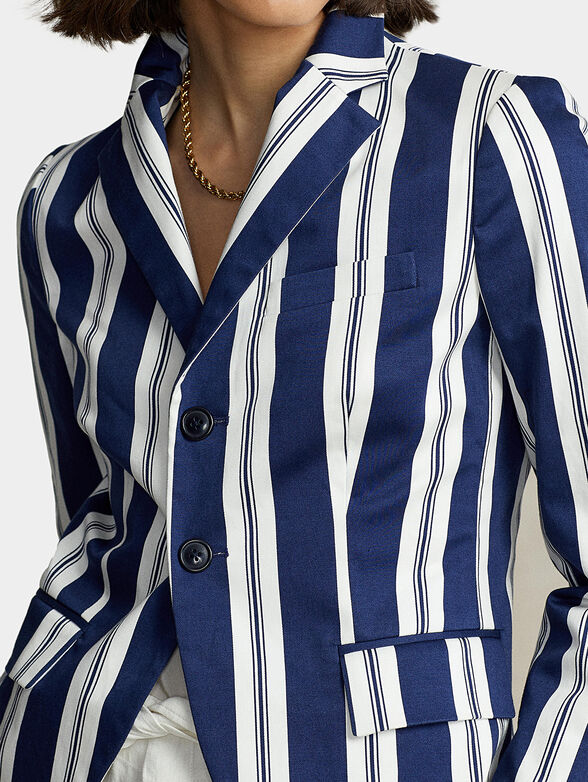 Striped jacket - 4